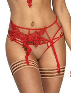 Smyslná tanga V-8868 červená - Axami