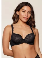 Dámská podprsenka LingaDore 1400-1 black/nude