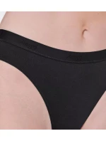 Dámské kalhotky GO Casual High leg 2P - BLACK - černé 0004 - SLOGGI