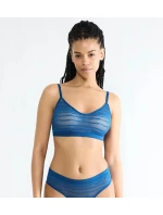 sloggi FREE Evolve PU Lace - BLUE - SLOGGI BLUE - SLOGGI
