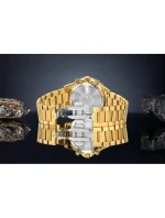 Pánské hodinky Giewont Chronograph Sapphire Gold Black GW3520-B4