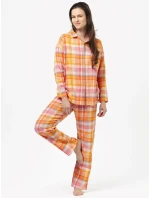 Dámské pyžamo LNS 473 B24 oranžové - Key