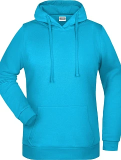 Daiber JN 795 Dámská mikina s kapucí 02.0795 turquoise