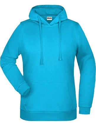 Daiber JN 795 Dámská mikina s kapucí 02.0795 turquoise