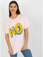 Tričko EM TS 527 2.60P světle růžové