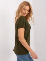 Tričko RV TS 4662.22 khaki