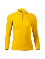 Pique Polo LS polokošile dámská žlutá