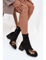 Boty na podpatku  model 220203 Step in style