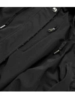 Černá/žlutá dámská parka (W702BIG) Černá/žlutá dámská parka (W702BIG)