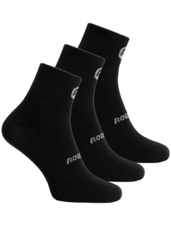 Rogelli CORE dětské ponožky 3ks černé 27-30