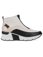 Rieker W RKR608 béžová kotníčková obuv Rieker W RKR608 béžová kotníčková obuv