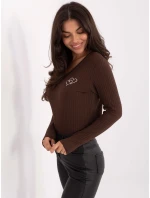 Halenka RV BZ A1055.29P tmavě hnědá