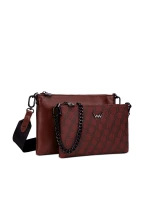 Dámská dvojitá kabelka Vuch Clasie MN Wine