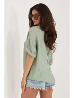 Košile s krátkým rukávem  model 226470 Italy Moda