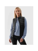 Dámská bunda bez rukávů 4F 4FRSS24TVJAF101-20S z recyklovaného prachového peří