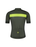 Rogelli pánský dres PRIME zelená/žlutá 2XL Rogelli pánský dres PRIME zelená/žlutá 2XL