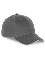 K-up KP 185 6 panelová sandwich kšiltovka 20.0185 dark grey/light grey K-up KP 185 6 panelová sandwich kšiltovka 20.0185 dark grey/light grey
