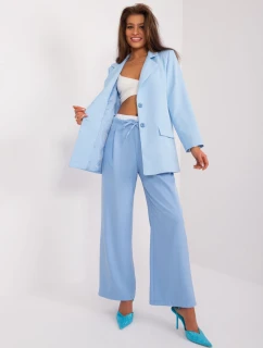 Kalhoty DHJ SP A7327TR.25 světle modré