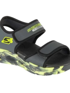 Skechers S-Lights: Sandály Sola Glow - Fusion Brights 407032L-CCBK Grey 28
