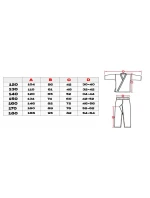 Dětské kimono pro karate + PAS Gratis - DBX BUSHIDO ARK-3102 120 cm