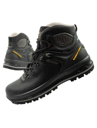 Grisport Nero pánské trekové boty kožené nepromokavé kotníkové boty