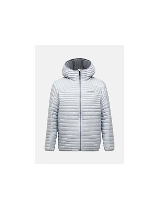 Pánská bunda PEAK PERFORMANCE M Monolight Insulated Hood Jacket, šedá Pánská bunda PEAK PERFORMANCE M Monolight Insulated Hood Jacket, šedá
