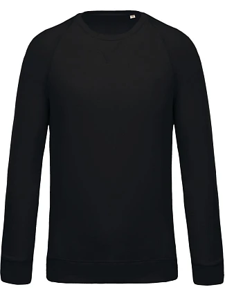 Kariban K 480 Pánská raglánová mikina z bio bavlny 20.K480 black