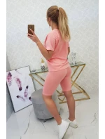 Komplet top+legginsy morelowa Komplet top+legginsy morelowa