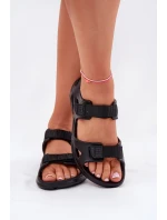 Dámské Sandály Z Pěny Na Platformě Big Star RR274A512 Černé