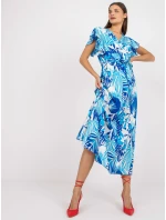 Šaty DHJ SK 13203 1.03X bílo-modré