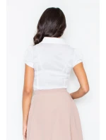 Košile Rafaela M026 Bílá - Figl Košile Rafaela M026 Bílá - Figl