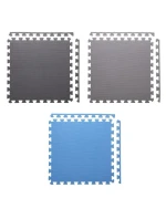 Multipack One Fitness puzzle podložka MP10 modrošedá 9 dílků 10 mm