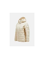 Dámská péřová bunda PEAK PERFORMANCE Helium Down Hood Jacket Women, béžová
