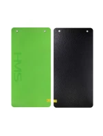 Tělocvičná podložka HMS Premium MFK01 Zeleno-černá s otvory