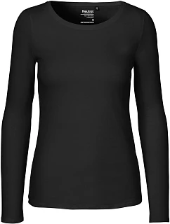 Neutral O 81050 Dámské tričko s dlouhým rukávem 77.8150 black