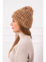 Dámská čepice Cina K259 hnědá