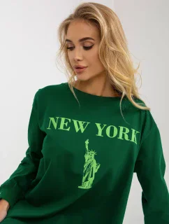 Mikina VI BL 3212.15x tmavě zelená