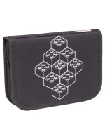 Penál LEGO Bricks s obsahem 20085-2511 černý, jedna velikost Penál LEGO Bricks s obsahem 20085-2511 černý, jedna velikost