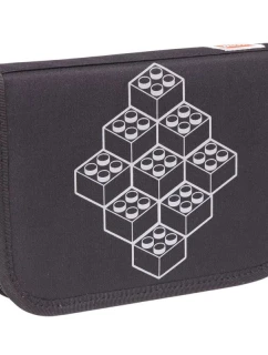 Penál LEGO Bricks s obsahem 20085-2511 černý, jedna velikost