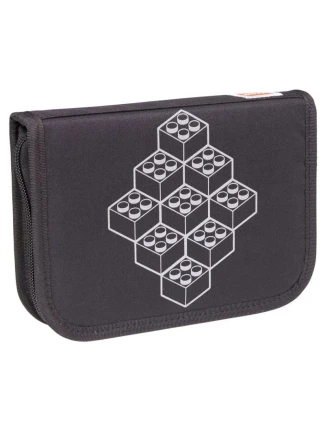 Penál LEGO Bricks s obsahem 20085-2511 černý, jedna velikost Penál LEGO Bricks s obsahem 20085-2511 černý, jedna velikost