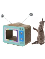 ŠKRABADLO PRO KOČKY 40CM TELEVIZE