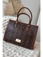 Kabelka Zvířecí vzor NOBO BAG6150-M17 Hnědá Kabelka Zvířecí vzor NOBO BAG6150-M17 Hnědá