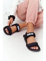 Dámské sportovní sandále Big Star - černé