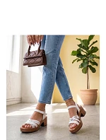Sandály na podpatku  model 229785 Solea