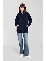 Fruit of the Loom Iconic Premium Sweat Jacket Mikina z těžké bavlny 16.2290 deep navy