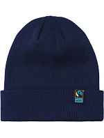 Neutral O 93055 Pletená bio fairtrade čepice 77.9355 navy