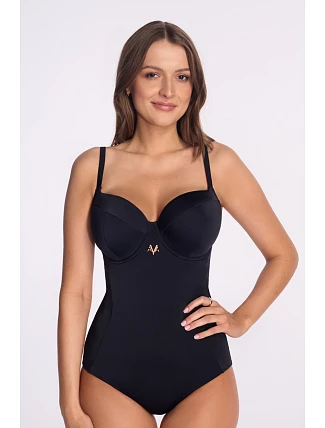 Dámské jednodílné plavky SKJ 70 černé - Ava