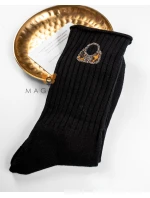 Ponožky Magnetis QR5008 Leopardí potisk, bez zádové části Ponožky Magnetis QR5008 Leopardí potisk, bez zádové části