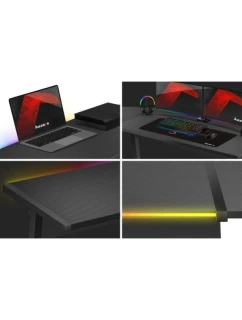 Herní stůl Huzaro Hero 6.0 Black RGB