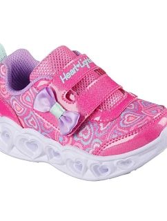 Dětská každodenní obuv Skechers HEART LIGHTS BOOGIE LAND 303258N HPMT